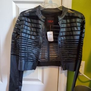 Windsor Leather Mesh Jacket